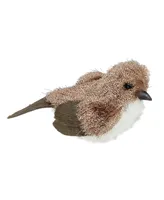 Northlight 6.5" Copper Brown and White Bird Christmas Figure Decoration