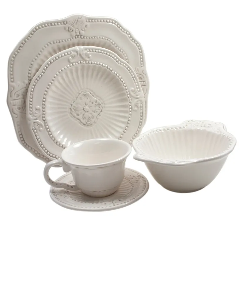 American Atelier Baroque 20 Pc Dinnerware Set, Service for 4