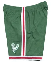 Mitchell & Ness Men's Milwaukee Bucks Swingman Shorts