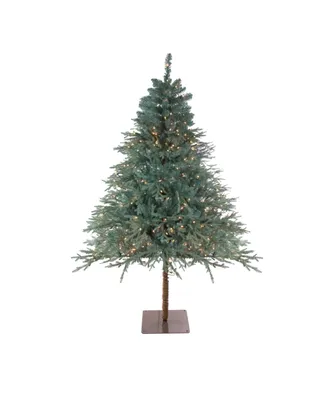 Northlight 6.5' Pre-Lit Fairbanks Alpine Artificial Christmas Tree - Clear Lights