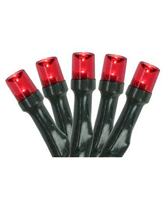 Northlight Set of 20 Battery Operated Led Wide Angle Christmas Lights
