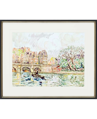 Paragon Paris Le Place Dauphine Framed Wall Art, 28" x 34"