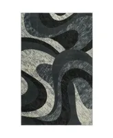 Global Rug Design Yorba Yor04 Gray Area Rug Collection