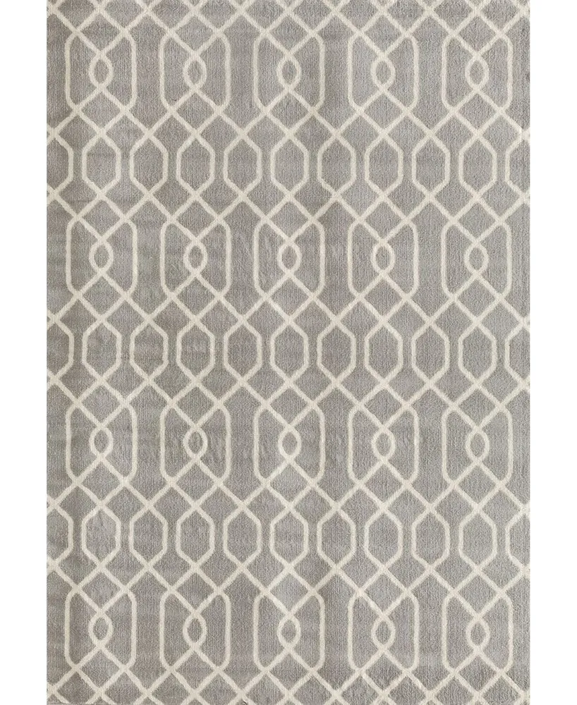 Main Street Rugs Haven Hav9105 Gray 5' x 7' Area Rug