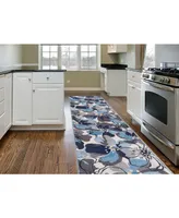 Main Street Rugs Laicos Lai505 Gray 1'10" x 7' Runner Rug