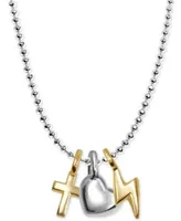 Alex Woo Mini Charms In Sterling Silver 14k Gold