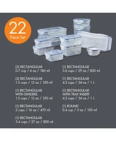 Lock n Lock Easy Essentials 22-Pc. Food Storage Container Set