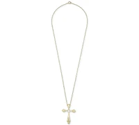 Diamond Accent Cross 18" Pendant Necklace