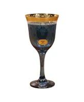 Blue Goblets Set of 6