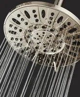 AquaDance High-Pressure Multiple Setting 7-in Rainfall Shower Head with Pause Mode