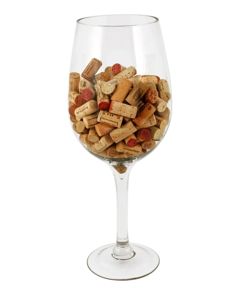 True Big Bordeaux Glass Cork Holder