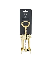 Viski Winged Corkscrew Wine Bottle Opener - Silver