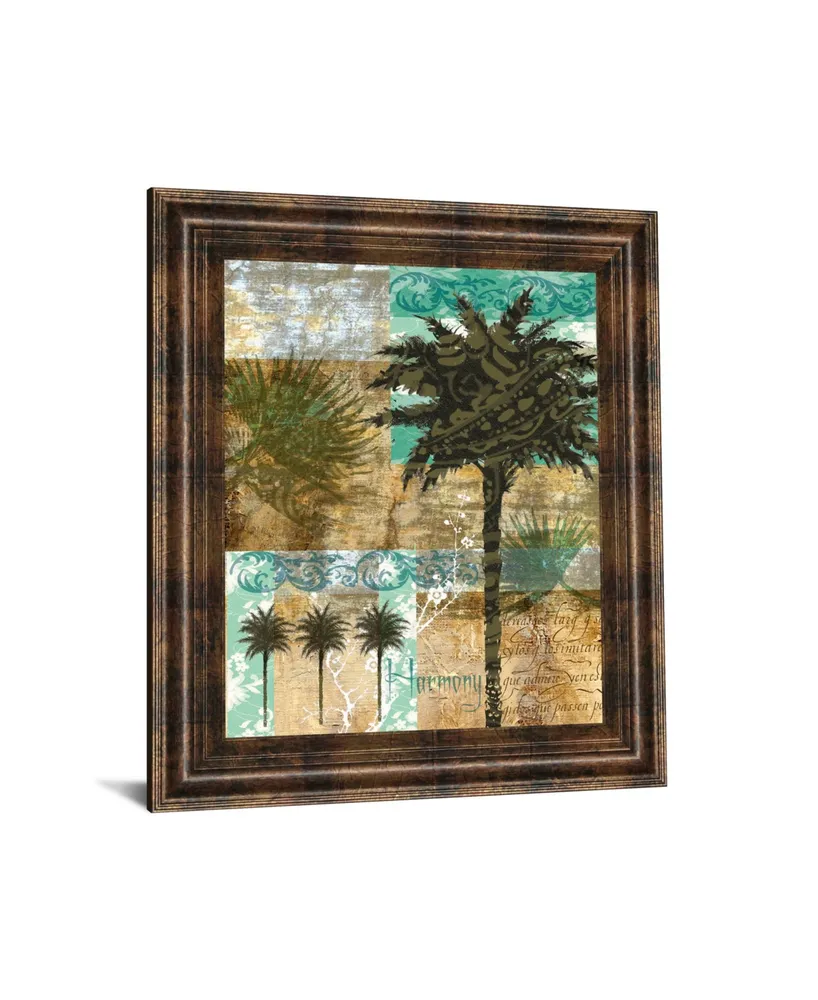 Classy Art Palm Iii by Maeve Fitzsimons Framed Print Wall Art, 22" x 26"