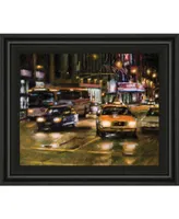 Classy Art Radio City, New York City by Desmond O'Hagan Framed Print Wall Art, 22" x 26"