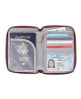 Travelon Rfid Blocking Passport Zip Wallet