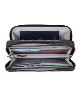 Travelon Rfid Blocking Double Zip Wallet