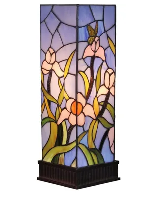 Amora Lighting Tiffany Style Floral Table Lamp