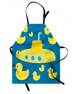 Ambesonne Rubber Duck Apron