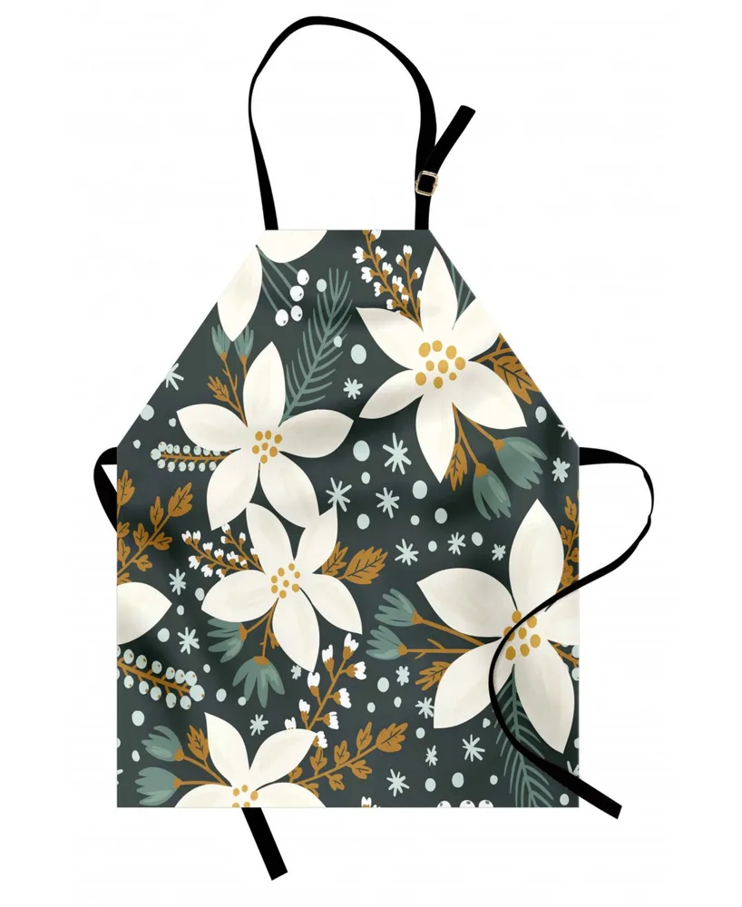 Ambesonne Floral Apron