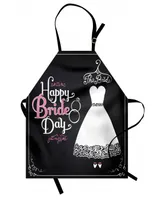 Ambesonne Bridal Shower Apron