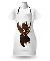 Ambesonne Moose Apron