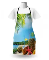 Ambesonne Tropical Apron