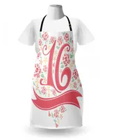 Ambesonne 16th Birthday Apron