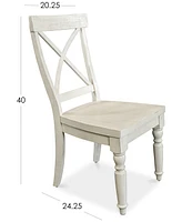 Closeout! Aberdeen X-Back Side Chair