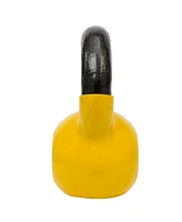 Sunny Health & Fitness Vinyl Color Coated Kettle Bell - 5, 10, 15, 20, 25 Pound Option
