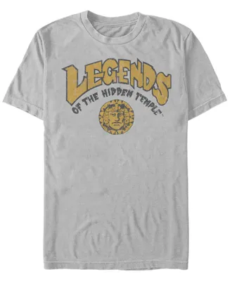 Nickelodeon Men's Legends of the Hidden Temple Retro Logo Short Sleeve T-Shirt