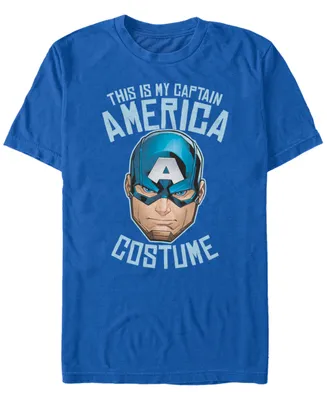 Marvel Men's Avengers Captain America Halloween Costume Short Sleeve T-Shirt