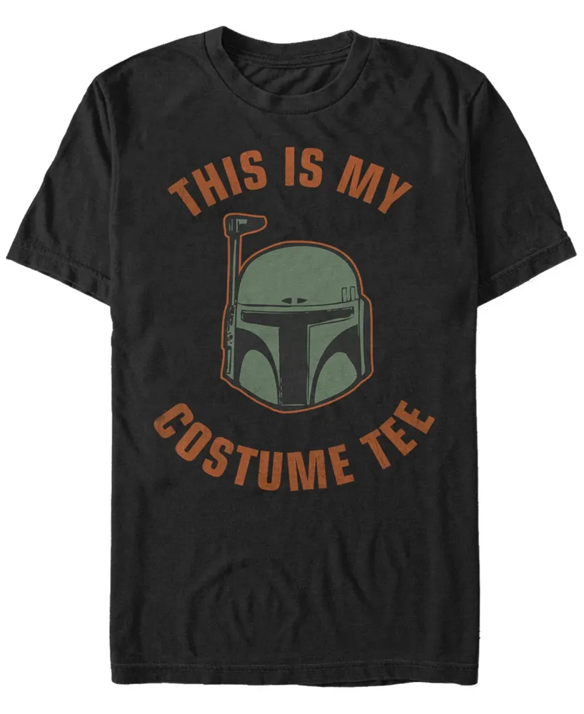 Star Wars Men's Boba Fett Halloween Costume Short Sleeve T-Shirt