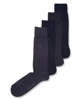 Calvin Klein Men's Socks, 4 Pack Solid