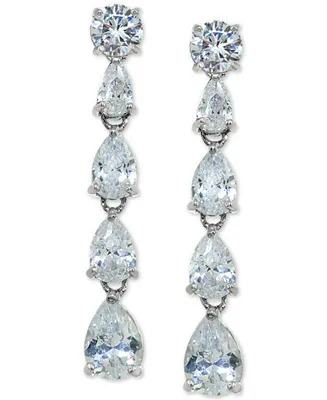 Giani Bernini Cubic Zirconia Drop Earrings Sterling Silver, Created for Macy's