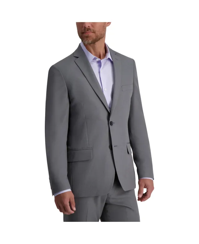 Louis Raphael Stretch Stria Slim Fit Flat Front Suit Separate Pant