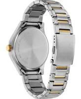 Citizen Men's Quartz Two-Tone Stainless Steel Bracelet Watch 41mm