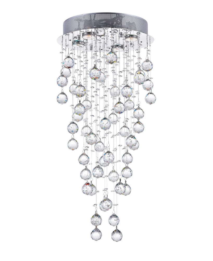 Cwi Lighting Rain Drop 4 Light Flush Mount