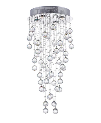 Cwi Lighting Rain Drop 4 Light Flush Mount