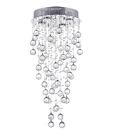 Cwi Lighting Rain Drop 4 Light Flush Mount