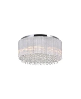 Cwi Lighting Spring Morning 9 Light Flush Mount