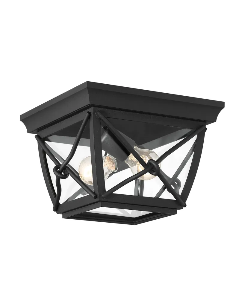 Designers Fountain Belmont 1 Light Outdoor Flushmount