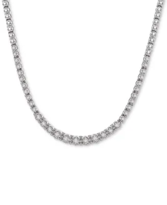 Wrapped in Love Diamond Graduated (1/2 c.t. t.w.) 17" Statement Necklace in Sterling Silver, Created for Macy's