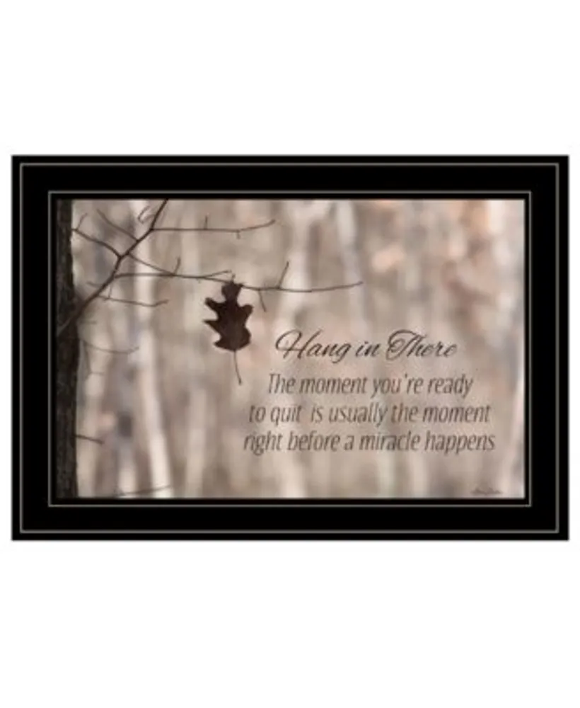 Trendy Decor 4u Hang In There By Lori Deiter Ready To Hang Framed Print Collection