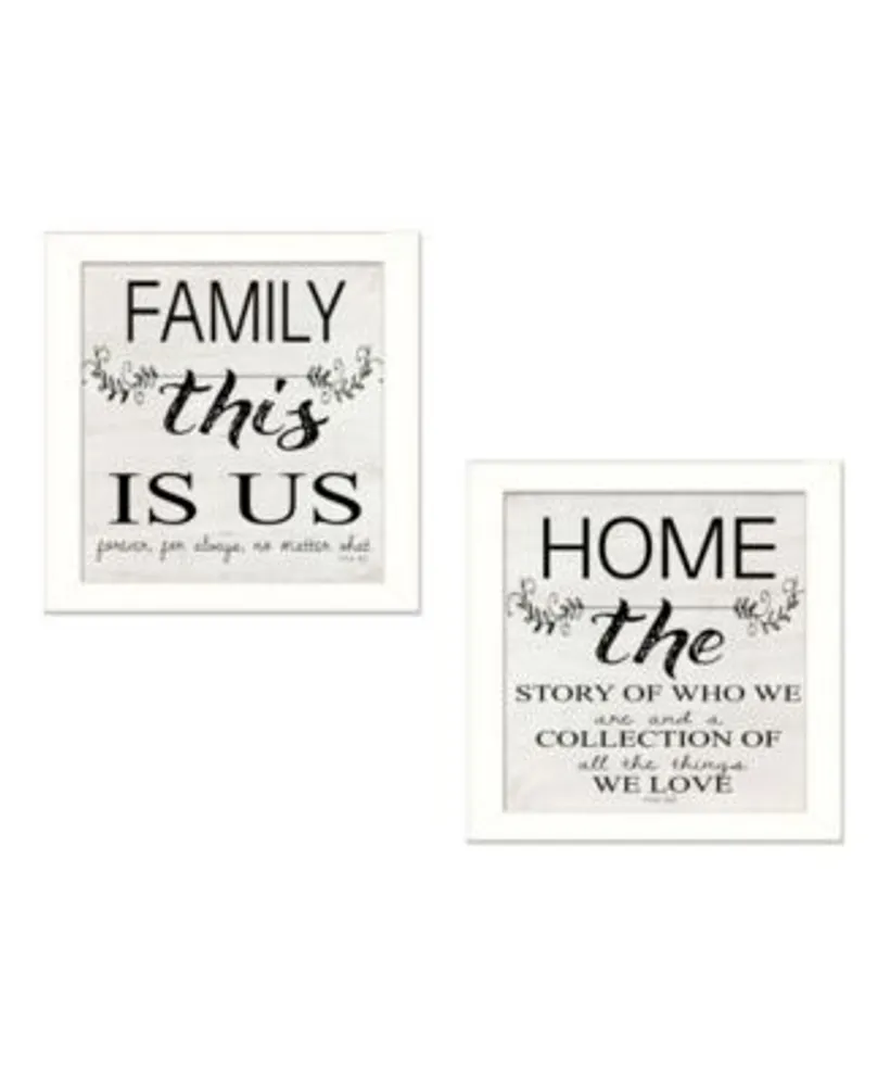 Trendy Decor 4u Family 2 Piece Vignette By Cindy Jacobs Frame Collection