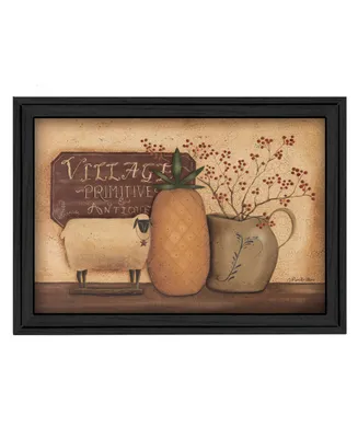 Trendy Decor 4U Country Necessities By Pam Britton, Printed Wall Art, Ready to hang, Black Frame, 19" x 15"