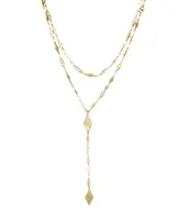 Ettika Augustine Layered Lariat Necklace