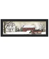 Trendy Decor 4U Christmas Trees for Sale By Billy Jacobs, Printed Wall Art, Ready to hang, Black Frame, 15" x 39"