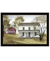 Trendy Decor 4U Summer Afternoon by Billy Jacobs, Ready to hang Framed Print, Black Frame, 33" x 23"