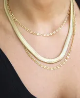 Ettika Supreme Mixed Chain Gold Layered Necklace