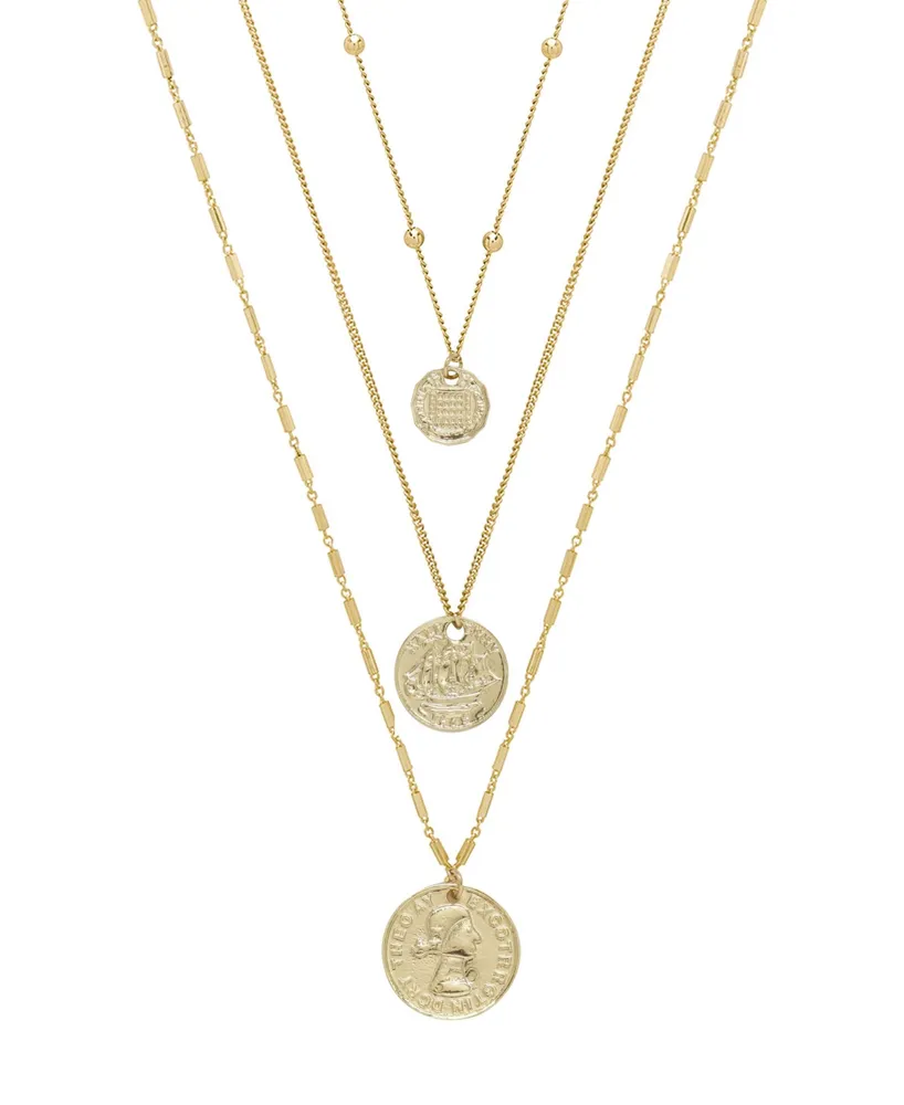 Ettika Lucky Coin Necklace Set